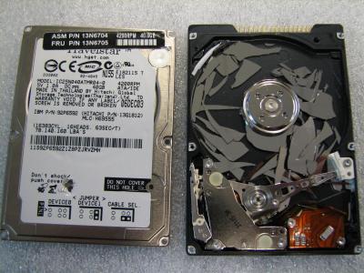 Dropped Hard Drive